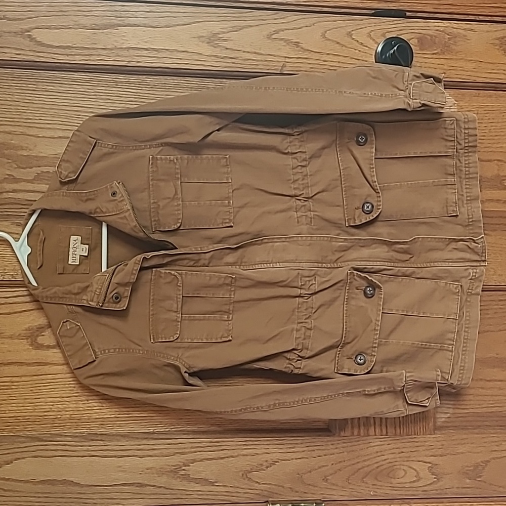 Merona XS Brown Utility Jacket